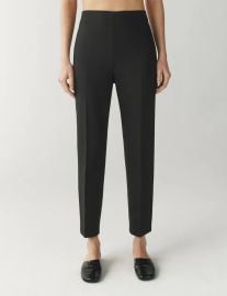 The Duchess Satin Cigarette Pants Attersee at Attersee